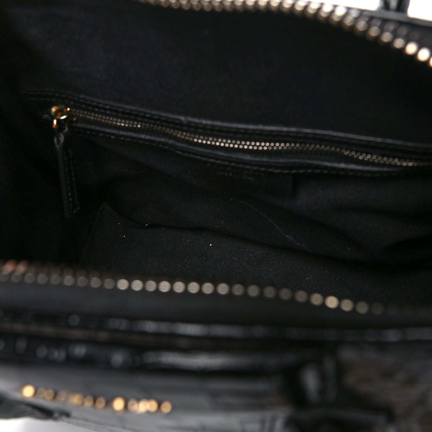 Givenchy Calfskin Crocodile Embossed Small Antigona Black 12 of 18