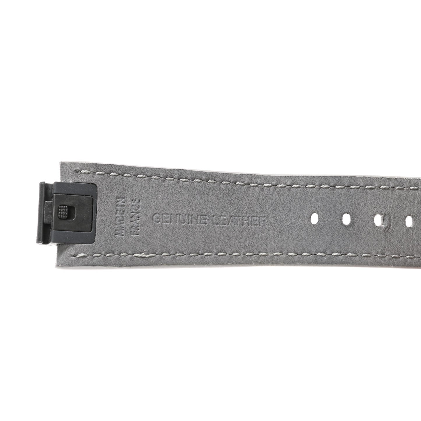 Monogram Satellite Tambour 10mm Watch Strap Silver