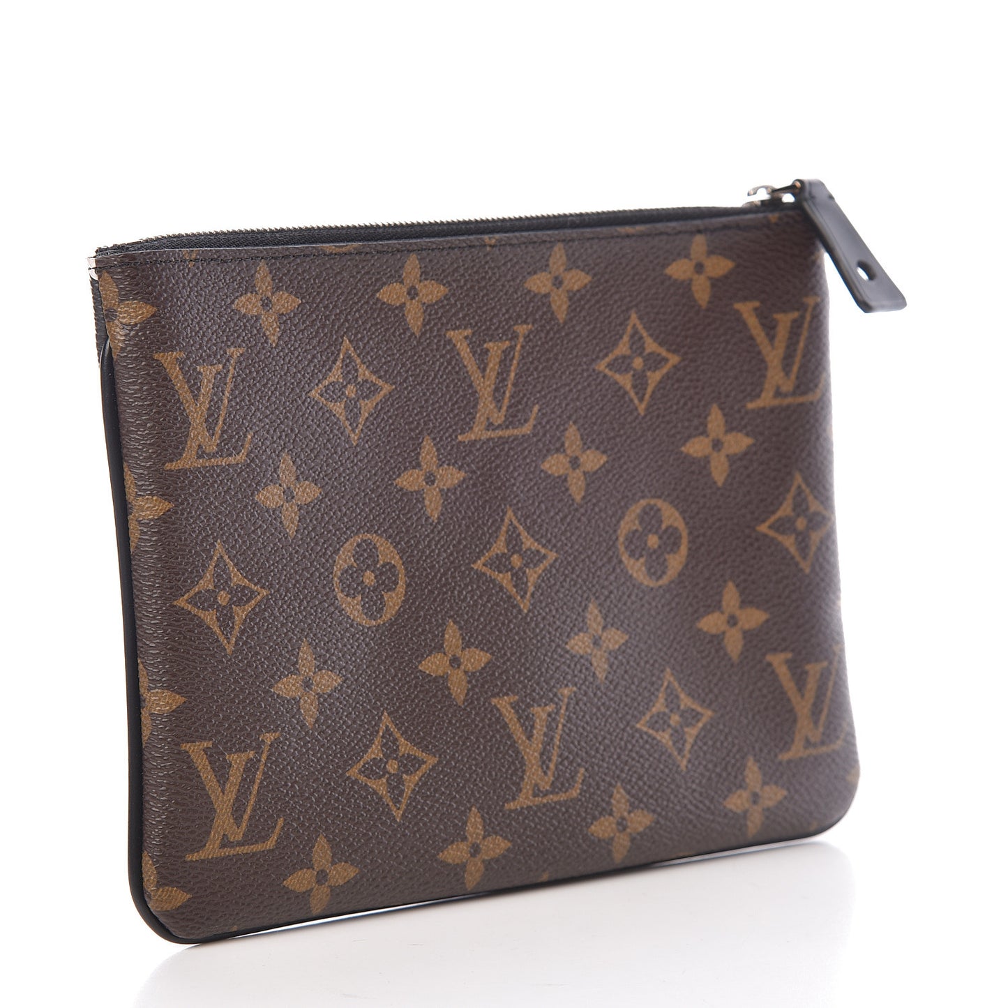 Monogram Stripes Pochette Plate PM