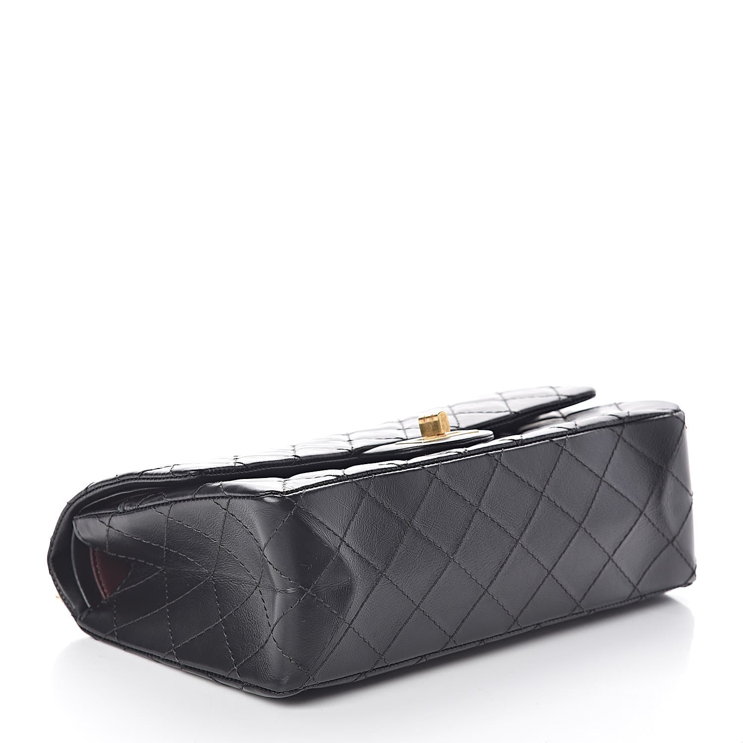 Chanel Aged Calfskin Quilted 2.55 Reissue 225 Flap Black 4 of 12