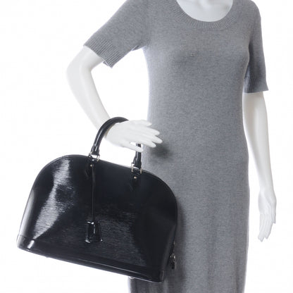 Louis Vuitton Electric Epi Alma GM Black 2 of 8