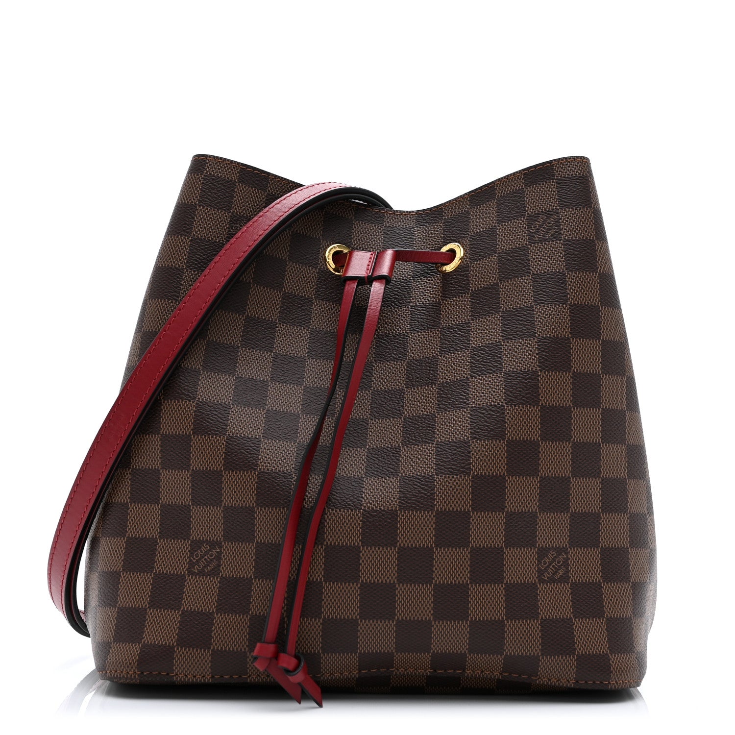 Louis Vuitton Damier Ebene Neonoe MM Cherry Berry 1 of 10