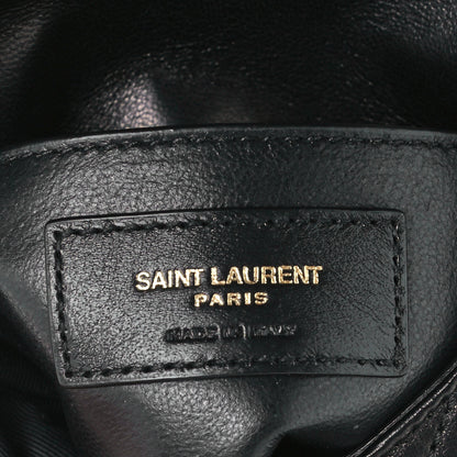 Saint Laurent Lambskin Quilted Double Flap Bag Black 6 of 12
