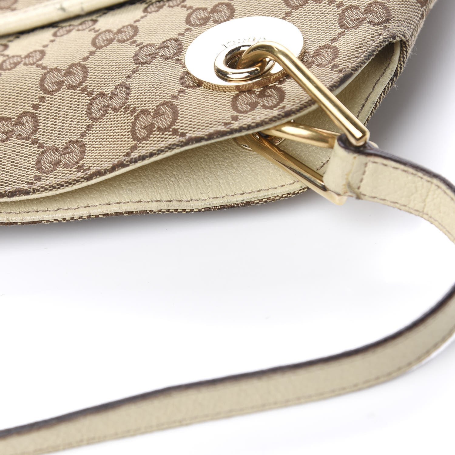 Gucci Monogram Medium Eclipse Shoulder Bag Off White 12 of 17