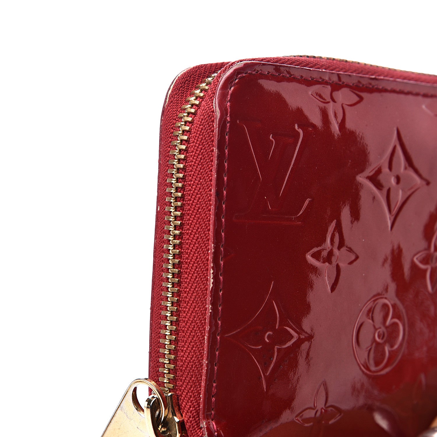 Louis Vuitton Vernis Zippy Wallet Pomme D'Amour 10 of 14