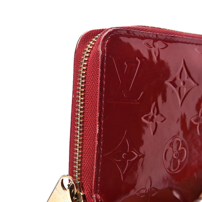 Louis Vuitton Vernis Zippy Wallet Pomme D'Amour 10 of 14