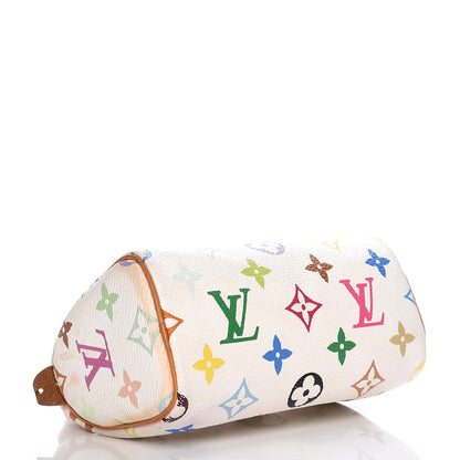 Louis Vuitton Monogram Multicolor Mini Sac HL Speedy White 4 of 13