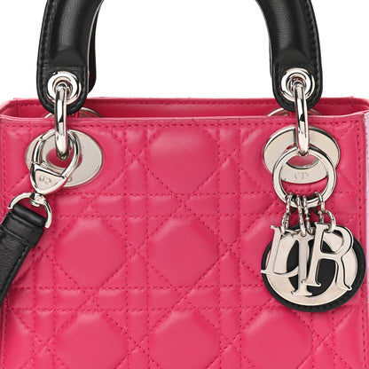 Christian Dior Lambskin Cannage Mini Lady Dior Multicolor 10 of 10