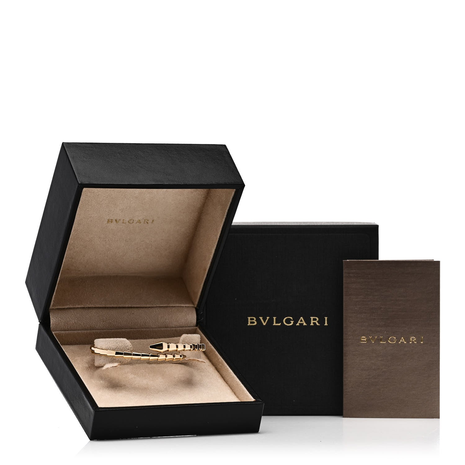 Bulgari 18K Yellow Gold Serpenti Viper Bracelet L 4 of 4