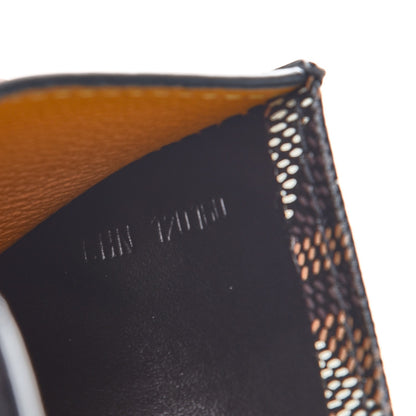 Goyard Goyardine Saint Pierre Card Holder Black 7 of 7