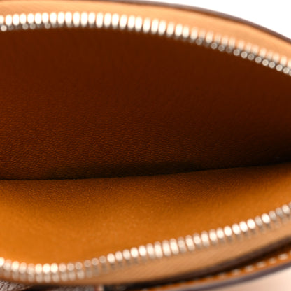 Hermes Chevre Mysore In-The-Loop Wink Card Holder Quebracho Citron Mauve Sylvestre 5 of 9
