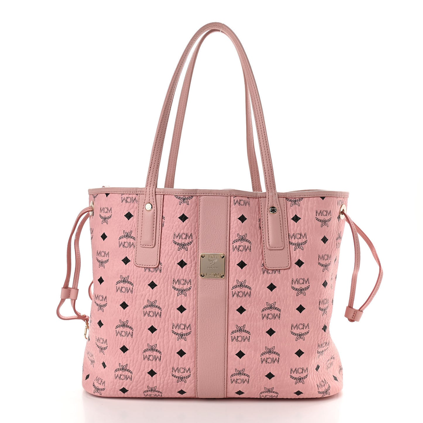 Visetos Medium Liz Reversible Shopper Tote Soft Pink