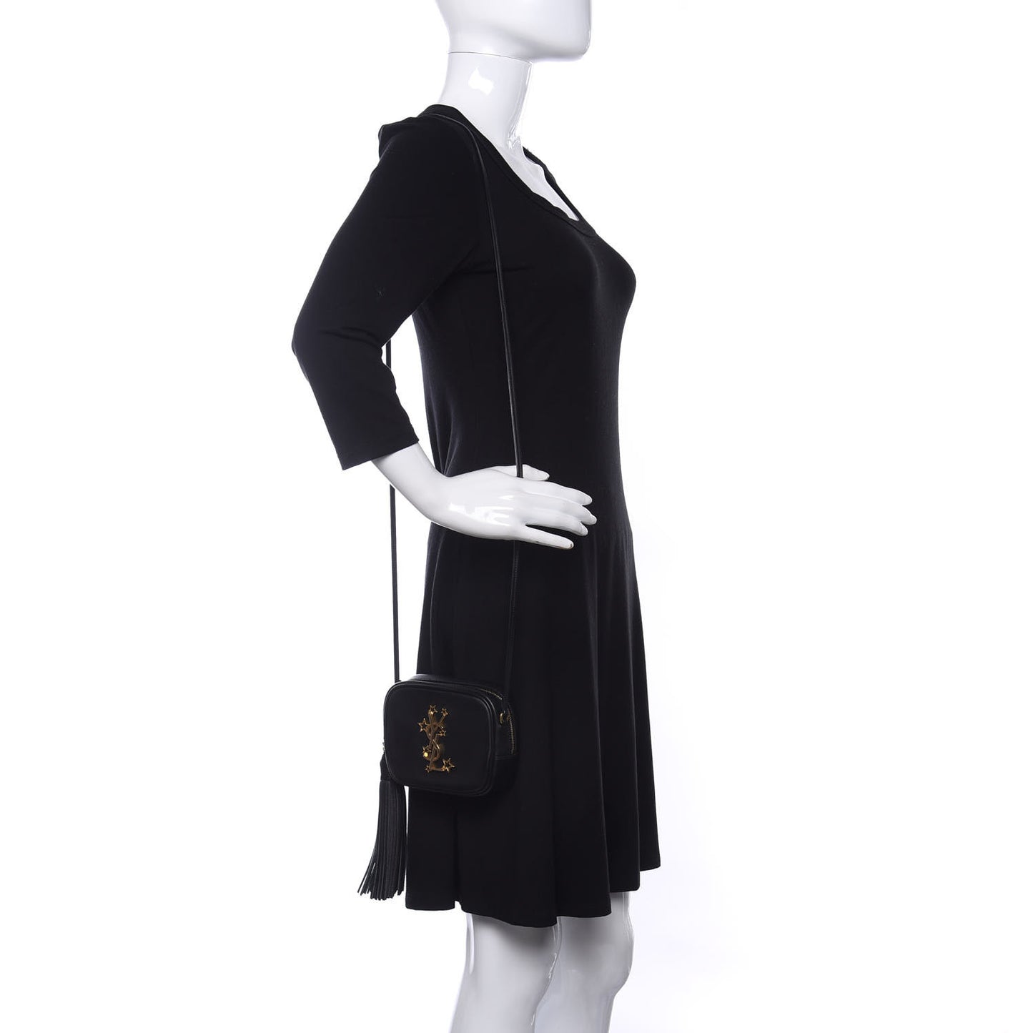 Nappa Star Monogram Blogger Bag Black