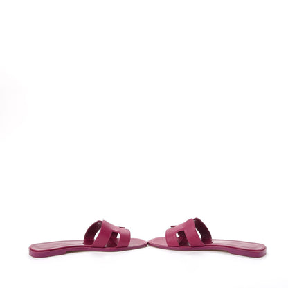 Hermes Epsom Oran Sandals 39 Pink 5 of 15