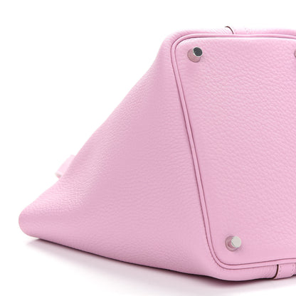 Hermes Taurillon Clemence Picotin Lock 18 PM Mauve Sylvestre 7 of 8