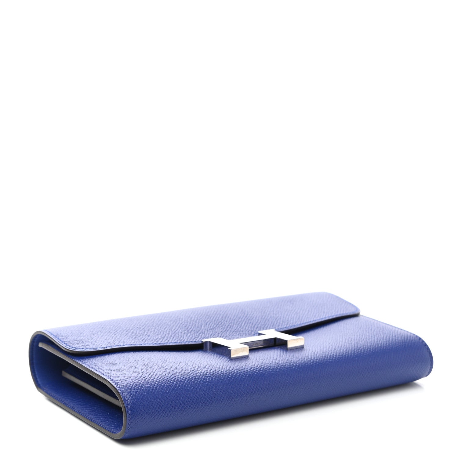 Hermes Epsom Constance Long Wallet Bleu Electrique 4 of 7