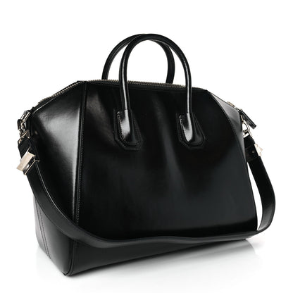 Givenchy Shiny Lord Calfskin Medium Antigona Black 3 of 9