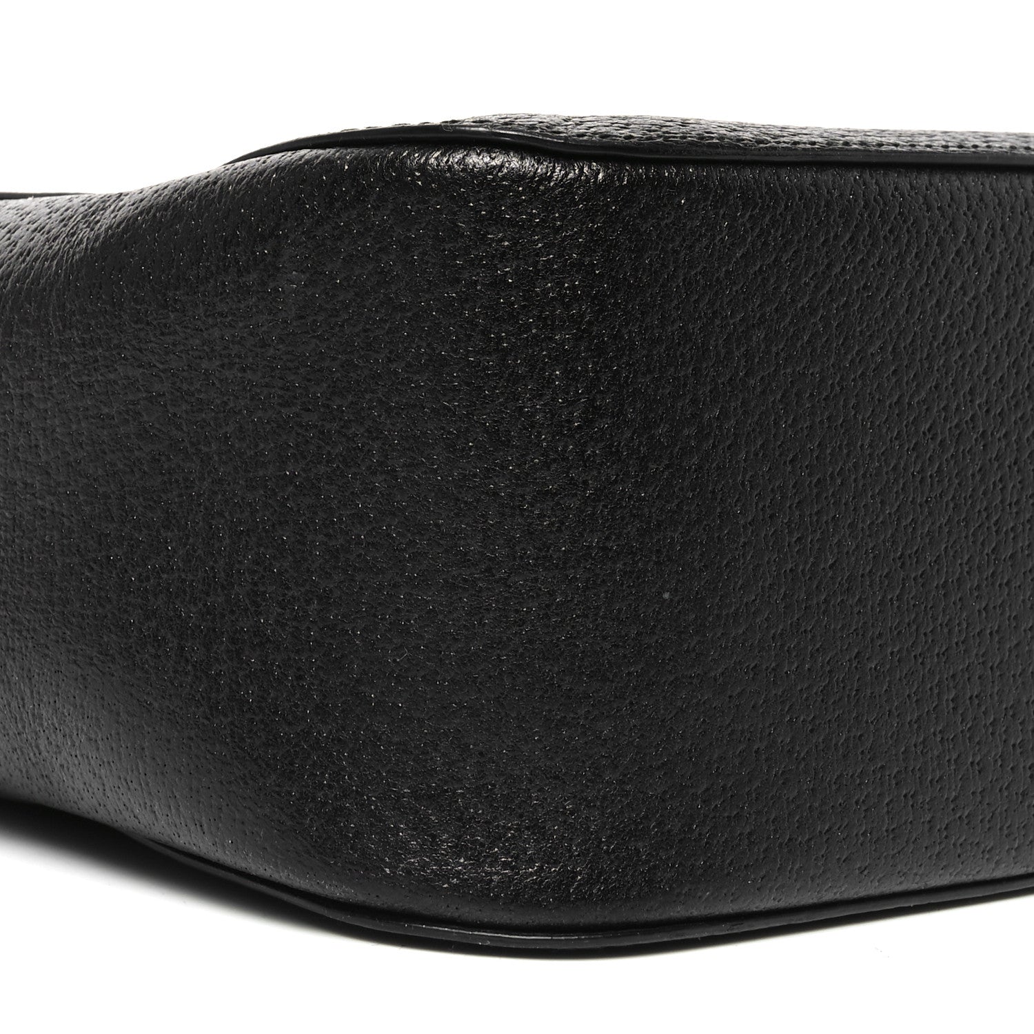 Gucci Pigskin Cinghiale Bamboo Tote Black 9 of 10
