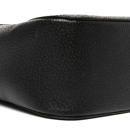 Gucci Pigskin Cinghiale Bamboo Tote Black 9 of 10