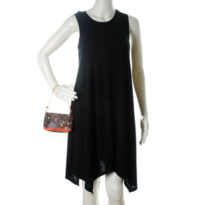 Louis Vuitton Damier Ebene 2015 Christmas Animation Mini Pochette Accessories 2 of 7