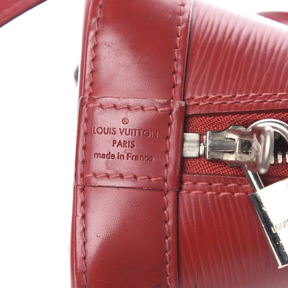 Louis Vuitton Epi Alma BB Carmine 6 of 26