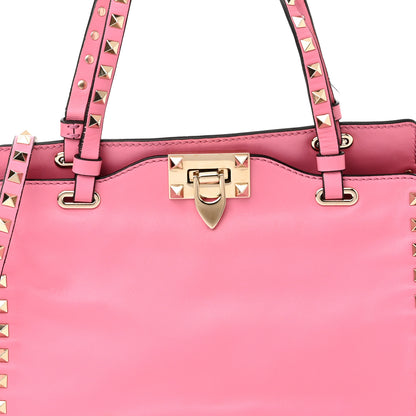 Valentino Garavani Vitello Small Rockstud Tote Ninphea 7 of 12