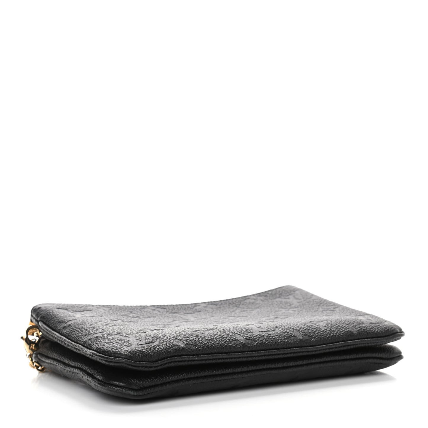 Empreinte Double Zip Pochette Black