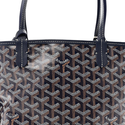 Goyard Goyardine Reversible Mini Anjou Navy 12 of 17
