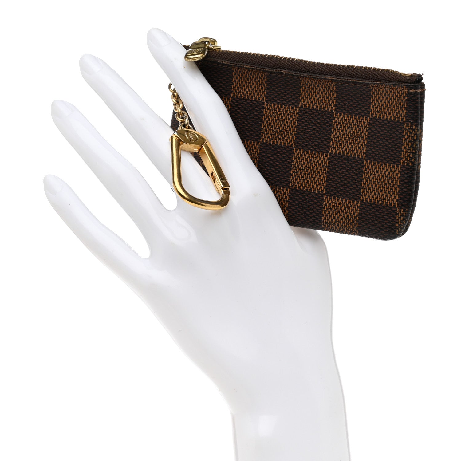 Louis Vuitton Damier Ebene Key Pouch 2 of 9