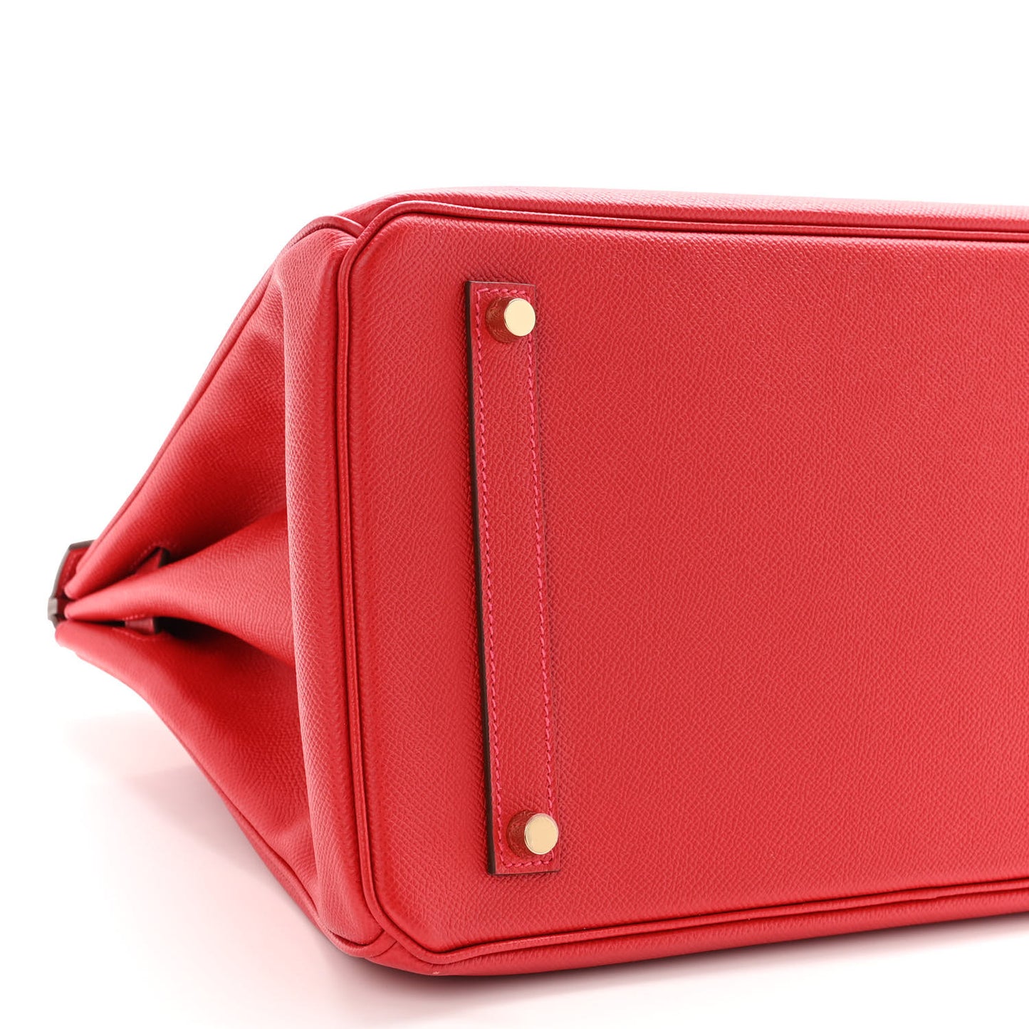 Epsom Birkin 35 Rouge Casaque