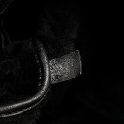 Chanel Suede Sparkling Winter Messenger Black 8 of 14