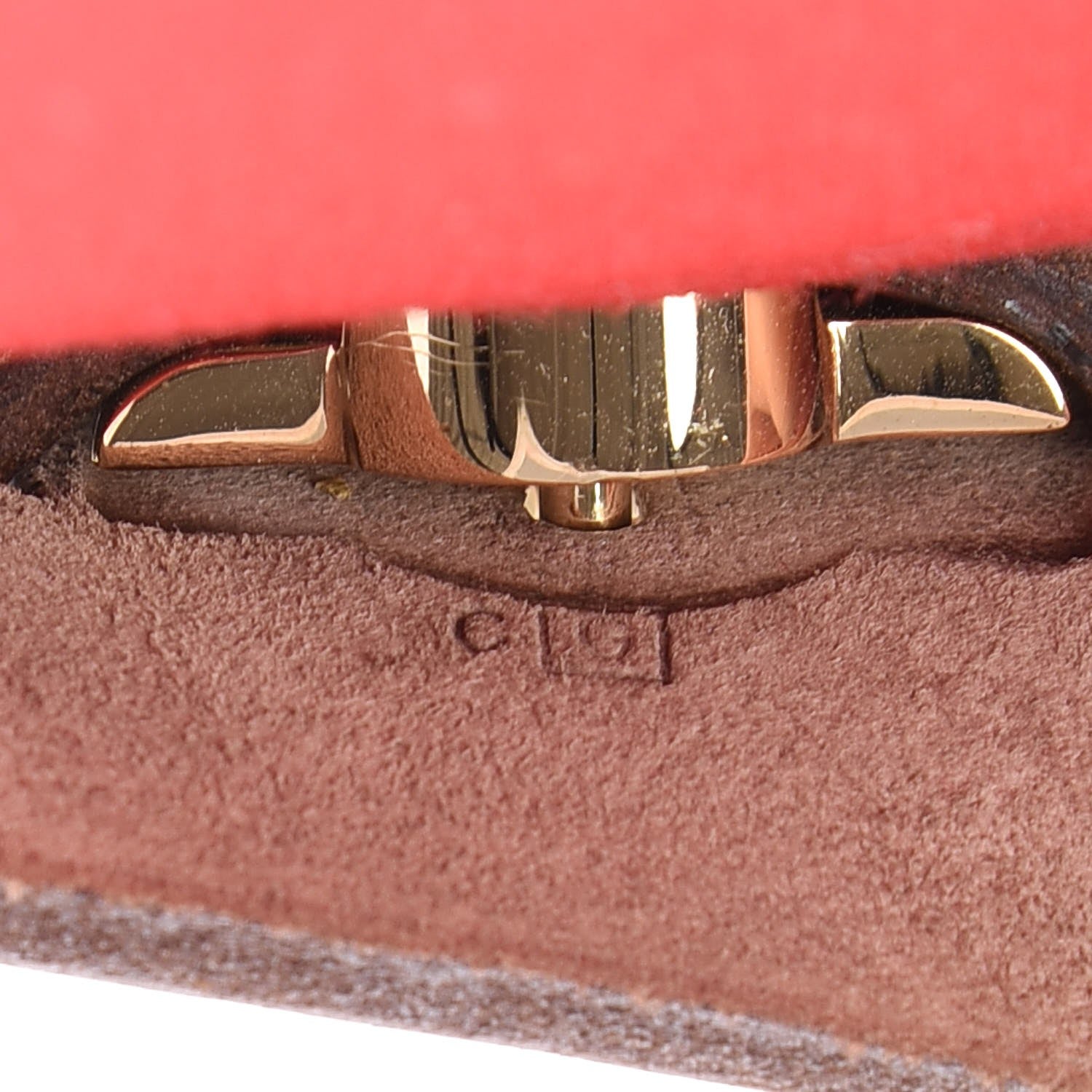 Hermes Toile Vache Calfskin Herbag 30 PM Orange Red 6 of 8