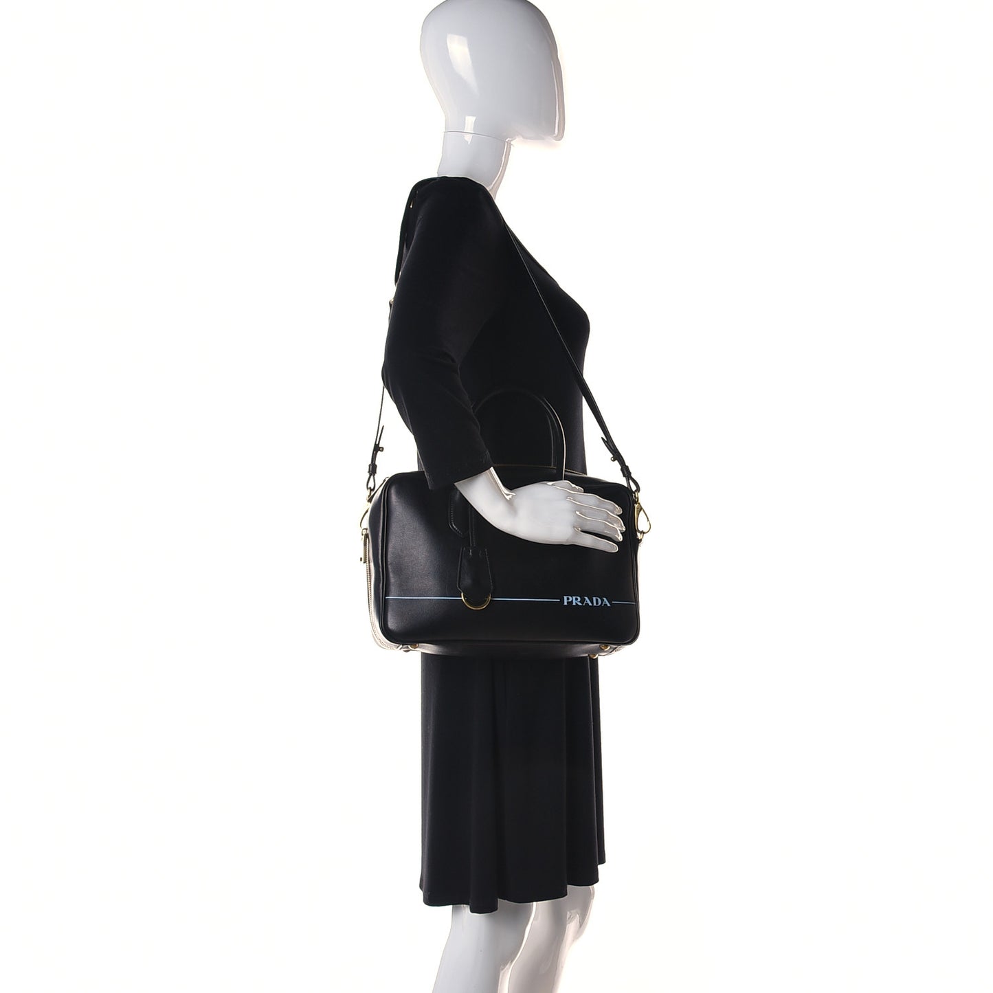 City Calf Mirage Bauletto Black
