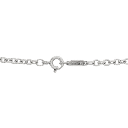 Tiffany Sterling Silver Long Return to Tiffany Heart Pendant Necklace 3 of 3