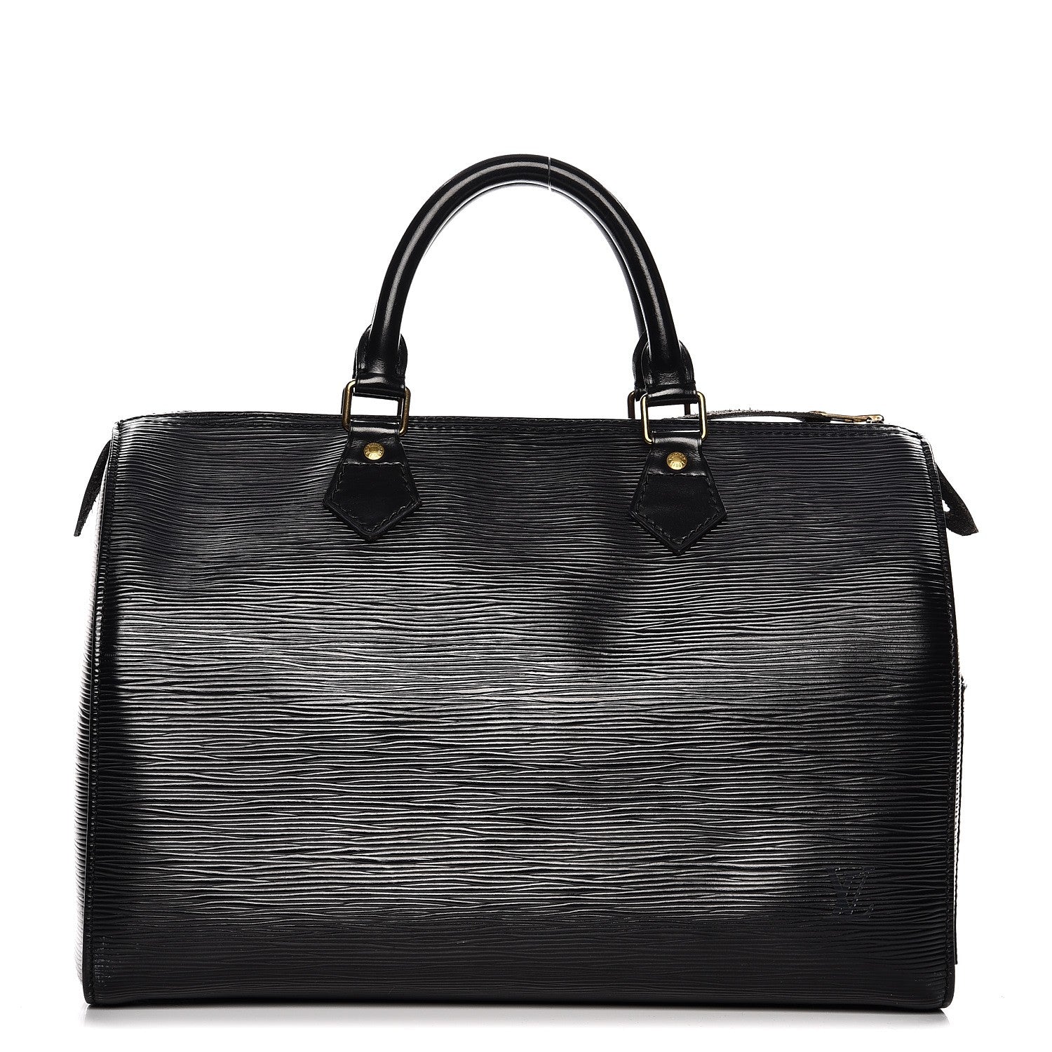 Louis Vuitton Epi Speedy 30 Black 1 of 14