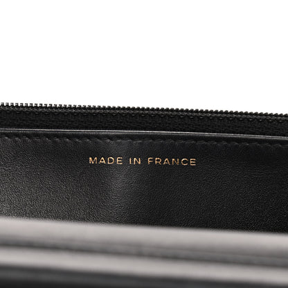 Chanel Aged Calfskin Quilted Lucky Charms Casino 2.55 Reissue Wallet On Chain WOC Black 6 of 11