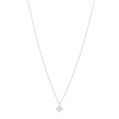 Tiffany Platinum Diamond Cruciform Cross Pendant Necklace 1 of 4