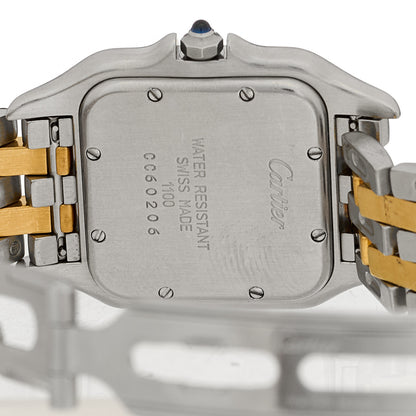 Cartier Stainless Steel 18K Yellow Gold 27mm Panthere Quartz Watch 4 of 5