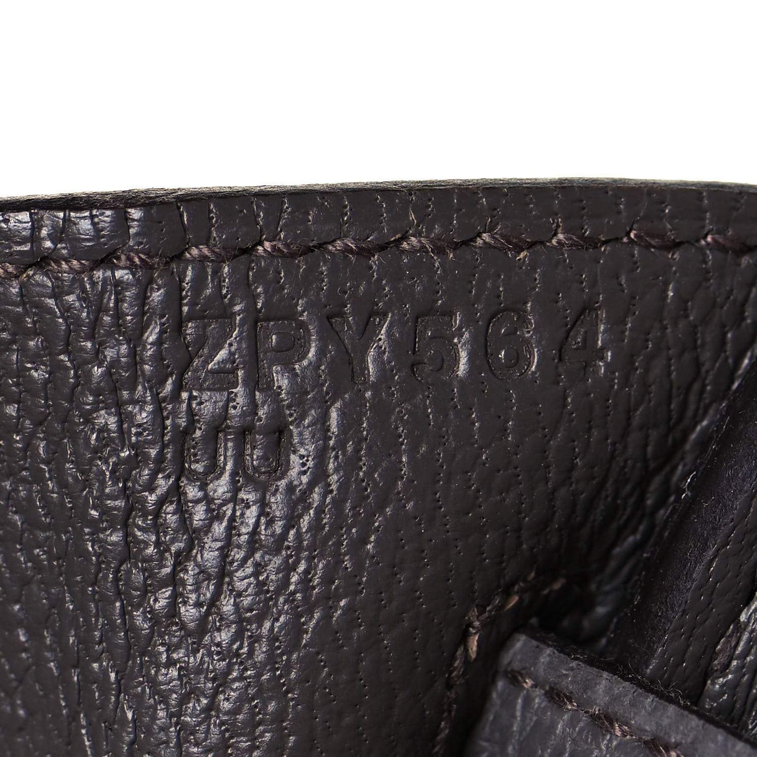 Hermes Togo Birkin 25 Etain 28 of 34