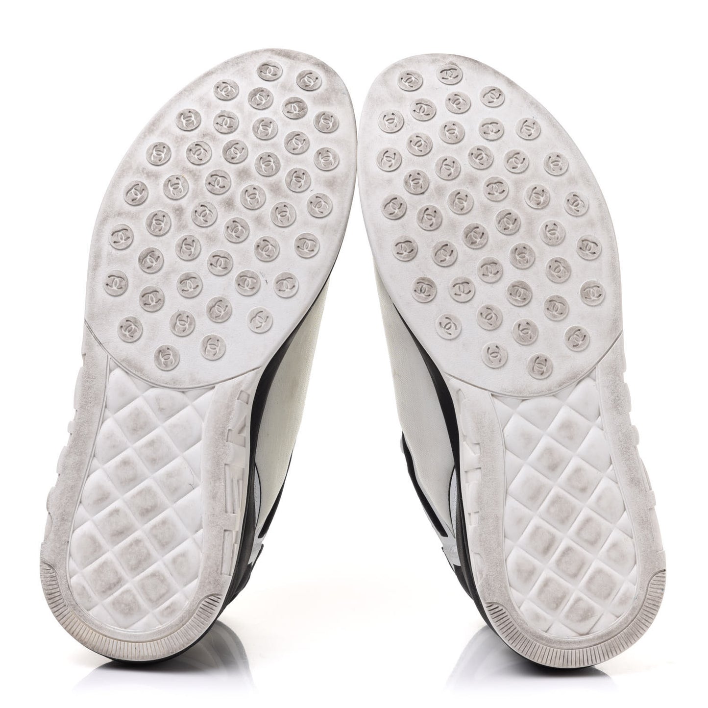 Lycra Womens CC Sneakers 40 Black White