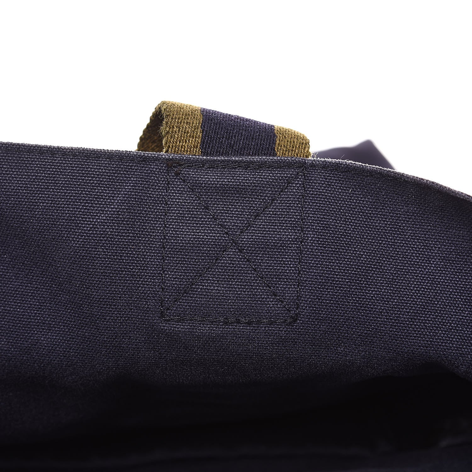 Hermes Canvas Fourre Tout Navy 8 of 10