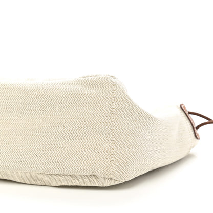 Hermes Canvas Barenia Fourbi 25 MM Pouch Naturel Fauve 9 of 10