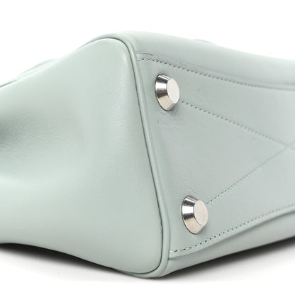Balenciaga Smooth Calfskin Mini Bel Air Carry All Bag Mineral Green 8 of 9
