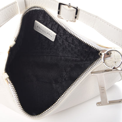 Christian Dior Calfskin Shoulder Bag White 5 of 15