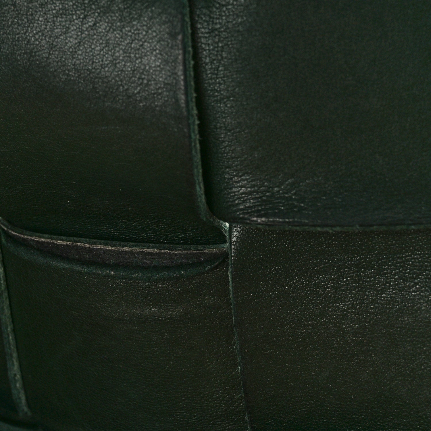 Bottega Veneta Grained Calfskin Maxi Intrecciato Cassette Crossbody Bag Raintree Green 11 of 12