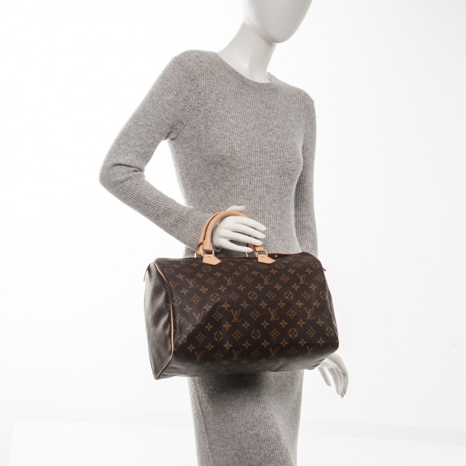 Louis Vuitton Monogram Speedy 35 2 of 8