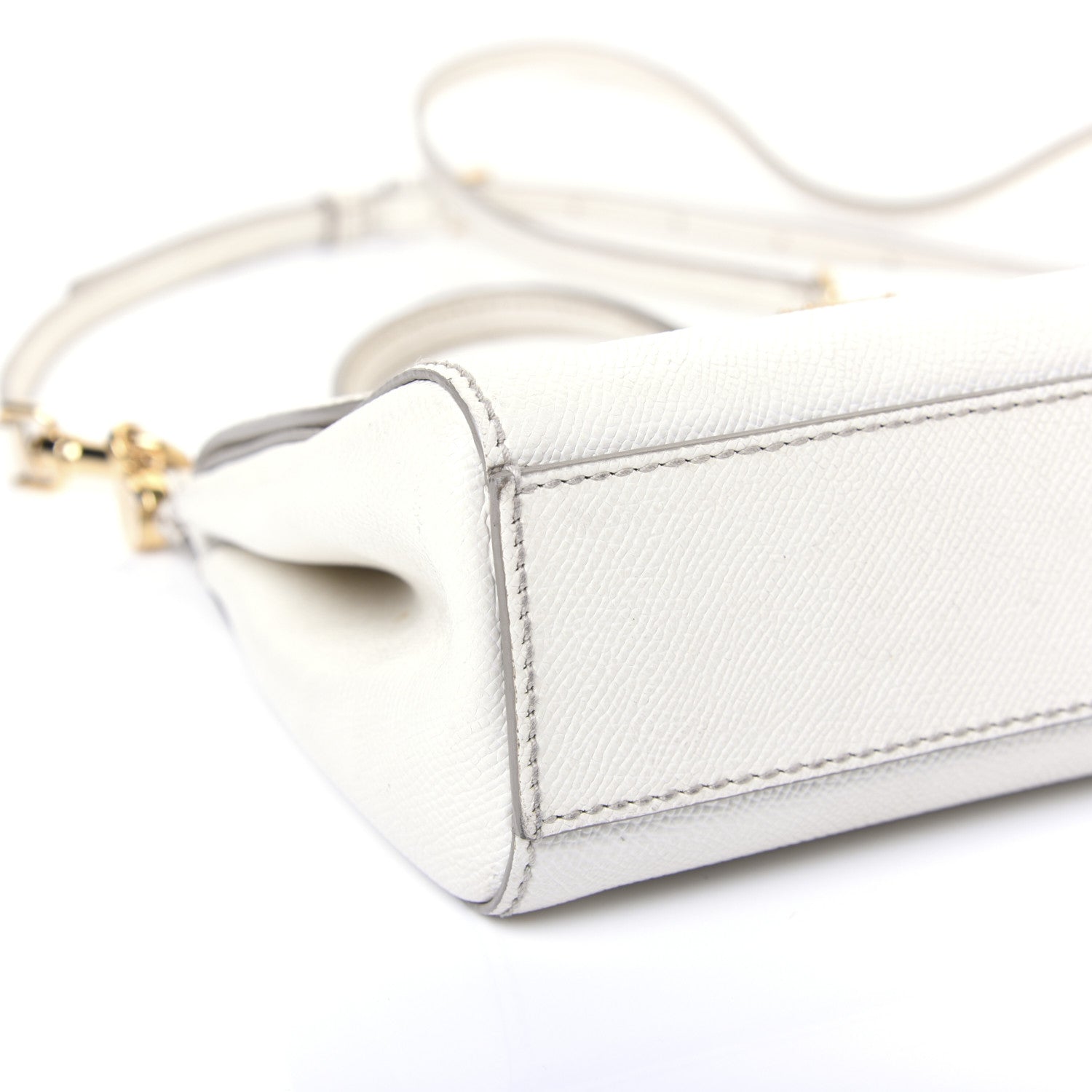 Dolce & Gabbana Dauphine Small Miss Sicily Satchel White 6 of 17