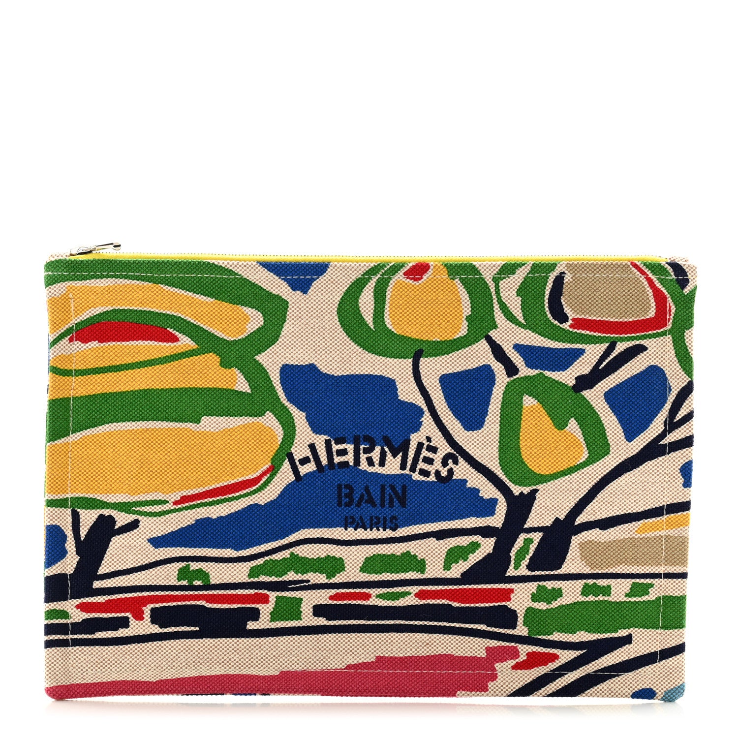 Hermes Toile Large Bain New Yachting Case 1 of 8