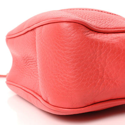 Gucci Pebbled Calfskin Small Soho Disco Bag Tabasco Red 10 of 10