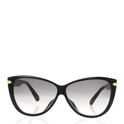 Louis Vuitton Acetate Blue Velvet Sunglasses Z1293E Black 2 of 7